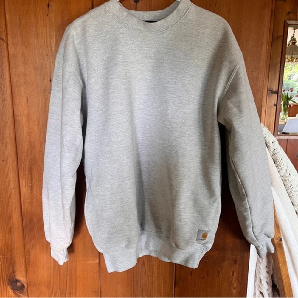 Carhartt Gray Men's Pocket Crewneck